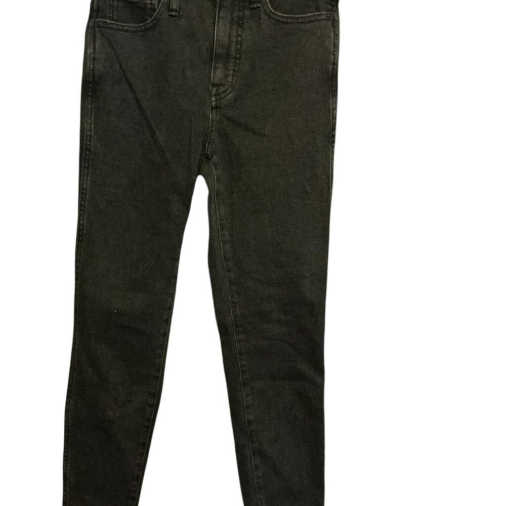 Madewell black 10" high-rise Skinny 26p Inseam 26